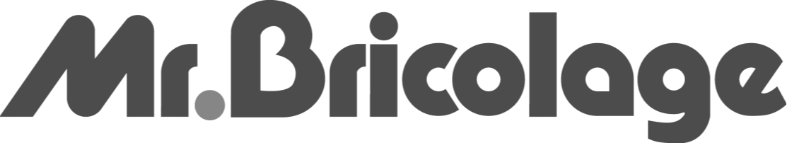 Logo de la marque Mr Bricolage en échelle de gris